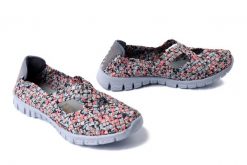 ROCK SPRING Carioca X black salmon, półbuty letnie damskie. Czarne półbuty wsuwane Rock Spring, na lato, bez wzorów, rockowe, bez obcasa. Za 153.93 zł.
