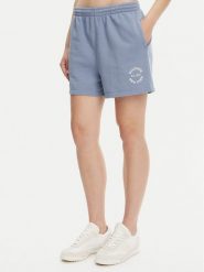 Tommy Hilfiger Szorty sportowe UW0UW05794 Niebieski Regular Fit. Niebieskie szorty sportowe Tommy Hilfiger, bez wzorów, z bawełny. Za 219.99 zł.