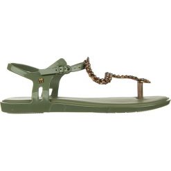 Sandały Melissa Solar Bo Bo AD Green 010397, Zielony, Guma. Zielone sandały Melissa, bez wzorów, z gumy, bez obcasa, bez zapięcia. W wyprzedaży za 269.00 zł.