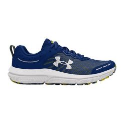 Buty do biegania damskie Under Armour. Niebieskie buty do biegania Under Armour, bez wzorów, bez zapięcia, do biegania. Za 251.85 zł.