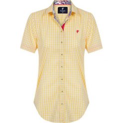Koszula w kolorze żółtym ze wzorem. Koszule Denim Culture. W wyprzedaży za 99.95 zł.