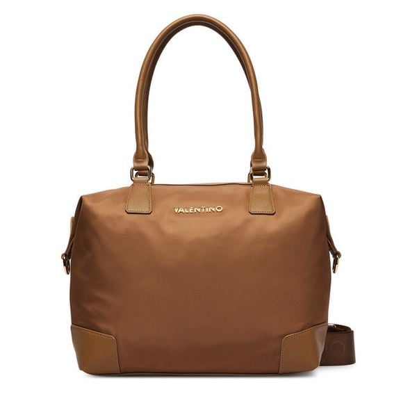Torebka Valentino. Brązowe torebki klasyczne Valentino, bez wzorów, klasyczne, bez dodatków. Za 341.99 zł.