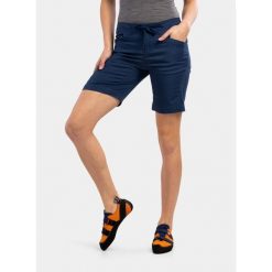Spodenki wspinaczkowe damskie Black Diamond Credo Shorts. Niebieskie szorty Black Diamond, bez wzorów, sportowe. Za 203.99 zł.