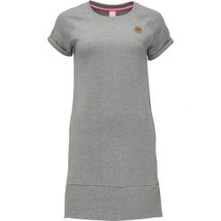 Sukienka Eczana dla Kobiet z Wygodnej i Funkcjonalnej Bawełny. Szare sukienki ZSPORT, l, bez wzorów, z bawełny, eleganckie, bez kołnierzyka, bez ramiączek, sportowe. Za 170.99 zł.