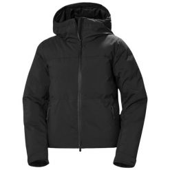 Damska kurtka narciarska Helly Hansen Nora. Czarne kurtki narciarskie Helly Hansen, xs, bez wzorów, z materiału, bez kaptura, narciarskie. Za 1,034.65 zł.