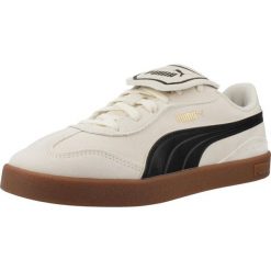 Buty PUMA Club Azura SD Beżowe. Brązowe buty treningowe Puma, w ażurowe wzory, z gumy, bez zapięcia, do piłki nożnej. Za 265.95 zł.