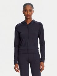 Juicy Couture Bluza Active JCSAS125401 Granatowy Slim Fit. Niebieskie bluzy Juicy Couture, xs, bez wzorów, z syntetyku, bez kaptura. Za 229.99 zł.