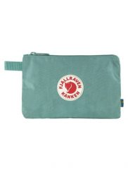 Saszetka Fjallraven Kanken Gear Pocket - frost green. Zielone nerki i saszetki Fjällräven, bez wzorów, z tkaniny, klasyczne, małe, bez dodatków. Za 91.29 zł.