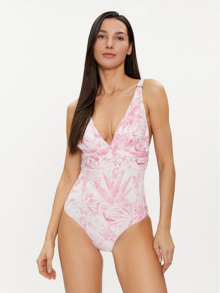 Melissa Odabash Strój kąpielowy Panarea Różowy. Czerwone stroje jednoczęściowe Melissa Odabash, bez wzorów, z syntetyku. Za 949.99 zł.