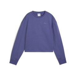Damska bluza HER o luźnym kroju PUMA Blue Crystal. Niebieskie bluzy Puma, s, bez wzorów, prążkowane, sportowe, bez ramiączek, bez kaptura. Za 162.99 zł.