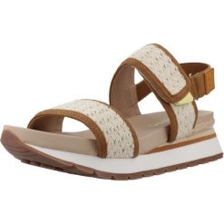 Sandały GIOSEPPO 78121G Beżowy. Brązowe sandały Gioseppo, bez wzorów, z syntetyku, sportowe, bez obcasa, bez zapięcia. Za 343.99 zł.