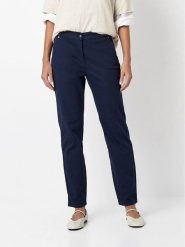 Toni Spodnie chino w kolorze granatowym rozmiar: W42. Niebieskie chinosy Toni, bez wzorów. Za 173.99 zł.