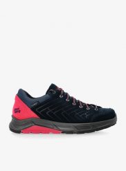 Buty outdoor damskie Hanwag Coastrock Low Lady ES. Niebieskie trekkingi Hanwag, bez wzorów, z materiału, bez zapięcia, outdoorowe. Za 665.49 zł.
