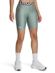 Under Armour Szorty sportowe w kolorze zielonym rozmiar: M. Zielone szorty sportowe Under Armour, bez wzorów, z materiału, z podwyższonym stanem, outdoorowe. Za 116.91 zł.