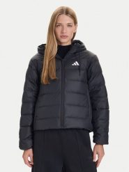 Adidas Kurtka puchowa Essentials Climawarm KC1580 Czarny Regular Fit. Czarne kurtki adidas, m, bez wzorów, z puchu, bez kaptura. Za 509.99 zł.