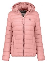 Geographical Norway Kurtka pikowana "Atikotal" w kolorze jasnoróżowym rozmiar: XL. Różowe kurtki Geographical Norway, xl, bez wzorów, bez kaptura. Za 130.99 zł.