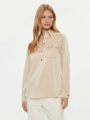 MICHAEL Michael Kors Koszula MF340JX99G Beżowy Regular Fit. Brązowe koszule MICHAEL Michael Kors, xs, bez wzorów, z syntetyku, bez kołnierzyka, bez ramiączek. Za 1,329.00 zł.
