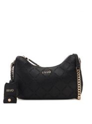 Liu Jo Torebka Ecs S Hobo AF5056 E0538 Czarny. Czarne kopertówki Liu Jo, bez wzorów, ze skóry, wizytowe, bez dodatków. Za 579.99 zł.