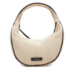 Torebka Calvin Klein. Brązowe torebki klasyczne Calvin Klein, bez wzorów, klasyczne, bez dodatków. Za 399.99 zł.