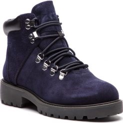 Trapery VAGABOND - Kenova 4457-040-67 Indigo. Niebieskie traperki Vagabond, ze skóry. Za 549.00 zł.