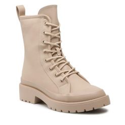 Trapery Jenny Fairy. Brązowe traperki Jenny Fairy, bez wzorów, bez obcasa, bez zapięcia. Za 159.99 zł.