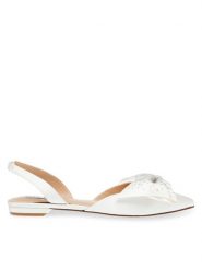 Steve Madden Sandały SM11003006-985 Beżowy. Brązowe sandały Steve Madden, bez wzorów, z materiału, bez obcasa, na płaskiej podeszwie, bez zapięcia. Za 289.99 zł.