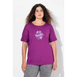 Damskie Koszulka funkcyjna Future okrągły dekolt rękaw 1/2. Czerwone t-shirty sportowe Ulla Popken, plus size, bez wzorów, z elastanu, bez ramiączek. Za 195.99 zł.