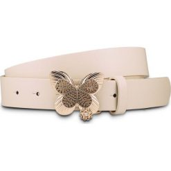 Pasek "Motyl" bonprix beżowy. Paski marki bonprix. Za 27.99 zł.