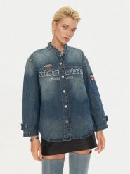 Miss Sixty Kurtka jeansowa 6L3XJ5180000 Niebieski Regular Fit. Niebieskie kurtki Miss Sixty, l, bez wzorów, z bawełny, bez kaptura. Za 639.99 zł.