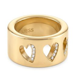 Pierścionek Guess. Żółte pierścionki Guess, złote. Za 210.99 zł.