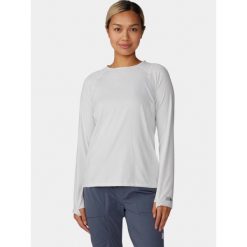 Koszulka sportowa damska Mountain Hardwear Crater Lake z długim rękawem. Szare t-shirty sportowe MOUNTAIN HARDWEAR, l, bez wzorów, bez ramiączek, rowerowe. Za 269.00 zł.