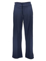 JDY Spodnie w kolorze granatowym rozmiar: XS/L30. Niebieskie spodnie materiałowe JDY, bez wzorów, z materiału. Za 66.16 zł.