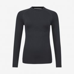 Koszulka z długim rękawem damska FLEX Seamless LS. Czarne t-shirty sportowe Head, l, bez wzorów, bez ramiączek. W wyprzedaży za 222.00 zł.