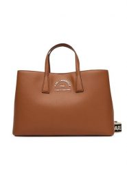 KARL LAGERFELD Torebka A3W30315 Brązowy. Brązowe torebki klasyczne KARL LAGERFELD, bez wzorów, ze skóry, bez dodatków. Za 759.99 zł.