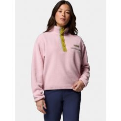 Sweter Damski Columbia Helvetia II Cropped. Czerwone swetry Columbia, bez wzorów, bez ramiączek. Za 299.00 zł.