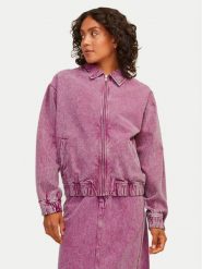 JJXX Kurtka jeansowa Ziggy 12260876 Różowy Regular Fit. Czerwone kurtki JJXX, xs, bez wzorów, z bawełny, bez kaptura. Za 169.99 zł.
