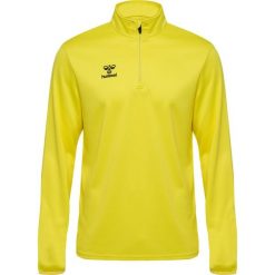 Kurtka z dresu Hummel Half. Żółte kurtki Hummel, bez wzorów, z dresówki, sportowe, bez kaptura. Za 166.50 zł.