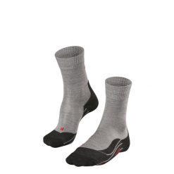 Skarpetki damskie Falke TK5. Szare skarpetki Falke, bez wzorów, z poliamidu. Za 160.00 zł.