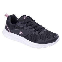 Buty Damskie Derun. Czarne buty trekkingowe MARTES ESSENTIALS, bez wzorów, z materiału, bez zapięcia, trekkingowe. Za 93.92 zł.