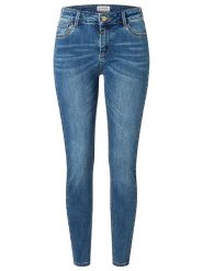 Timezone Dżinsy "Aleena" - Slim fit - w kolorze niebieskim rozmiar: W25/L30. Niebieskie jeansy Timezone, l, z aplikacjami, klasyczne. Za 83.81 zł.