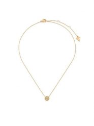 Guess Naszyjnik JUBN06 150JW Złoty. Żółte naszyjniki Guess, metalowe. Za 248.99 zł.