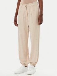 Liu Jo Sport Spodnie dresowe TA5193 J5942 Beżowy Relaxed Fit. Brązowe spodnie dresowe Liu Jo Sport, bez wzorów, z bawełny. Za 679.99 zł.
