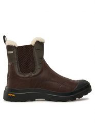 EMU Australia Śniegowce Woodroffe W13095 Brązowy. Brązowe śniegowce Emu Australia, bez wzorów, ze skóry, bez zapięcia. Za 899.99 zł.