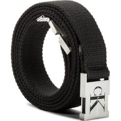 Pasek Damski CALVIN KLEIN JEANS - J Canvas Clip Belt 3.0 K60K604146 100 001. Czarne paski marki Calvin Klein Jeans, w paski, z jeansu. Za 179.00 zł.