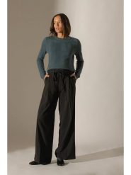 Perfect Cashmere Kaszmirowy sweter "Corva" w kolorze niebieskoszarym rozmiar: S. Niebieskie swetry Perfect Cashmere, s, bez wzorów, z kaszmiru, bez ramiączek. Za 608.99 zł.