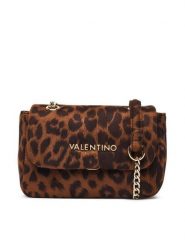 Valentino Torebka Ocarina Leo VBSABJ05 Brązowy. Brązowe torebki klasyczne Valentino, bez wzorów, z materiału, bez dodatków. Za 589.99 zł.