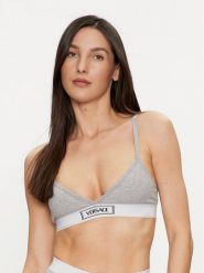 Versace Biustonosz braletka 1013503 Szary. Szare biustonosze Versace, bez wzorów, z bawełny. Za 399.99 zł.