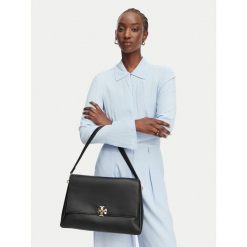 Torebka Tory Burch. Czarne torebki klasyczne Tory Burch, bez wzorów, klasyczne, bez dodatków. Za 3,029.00 zł.