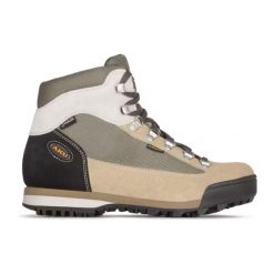 Buty trekkingowe dla dorosłych AKU Ultra Light Original Gore-Tex Vibram. Brązowe buty trekkingowe Aku, bez wzorów, z gore-texu, bez zapięcia, trekkingowe, gore-tex. Za 454.49 zł.