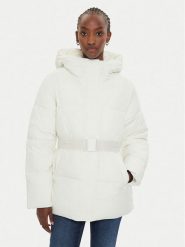 Calvin Klein Jeans Kurtka puchowa J20J224107 Écru Relaxed Fit. Kurtki Calvin Klein Jeans, xl, bez wzorów, z jeansu, bez kaptura. Za 671.16 zł.